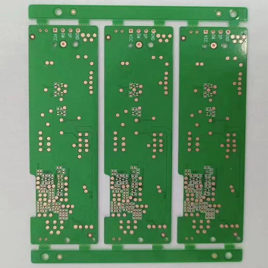 PCB double-layer board lamination and pressing process
